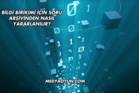 Bilgi Birikimi İçin Soru Arşivinden Nasıl Yararlanılır?